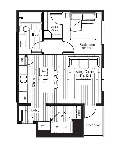 Floor plan A13