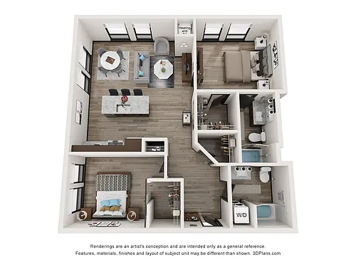 Floor plan Cambridge