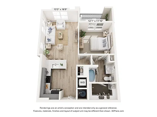 Floor plan Driver