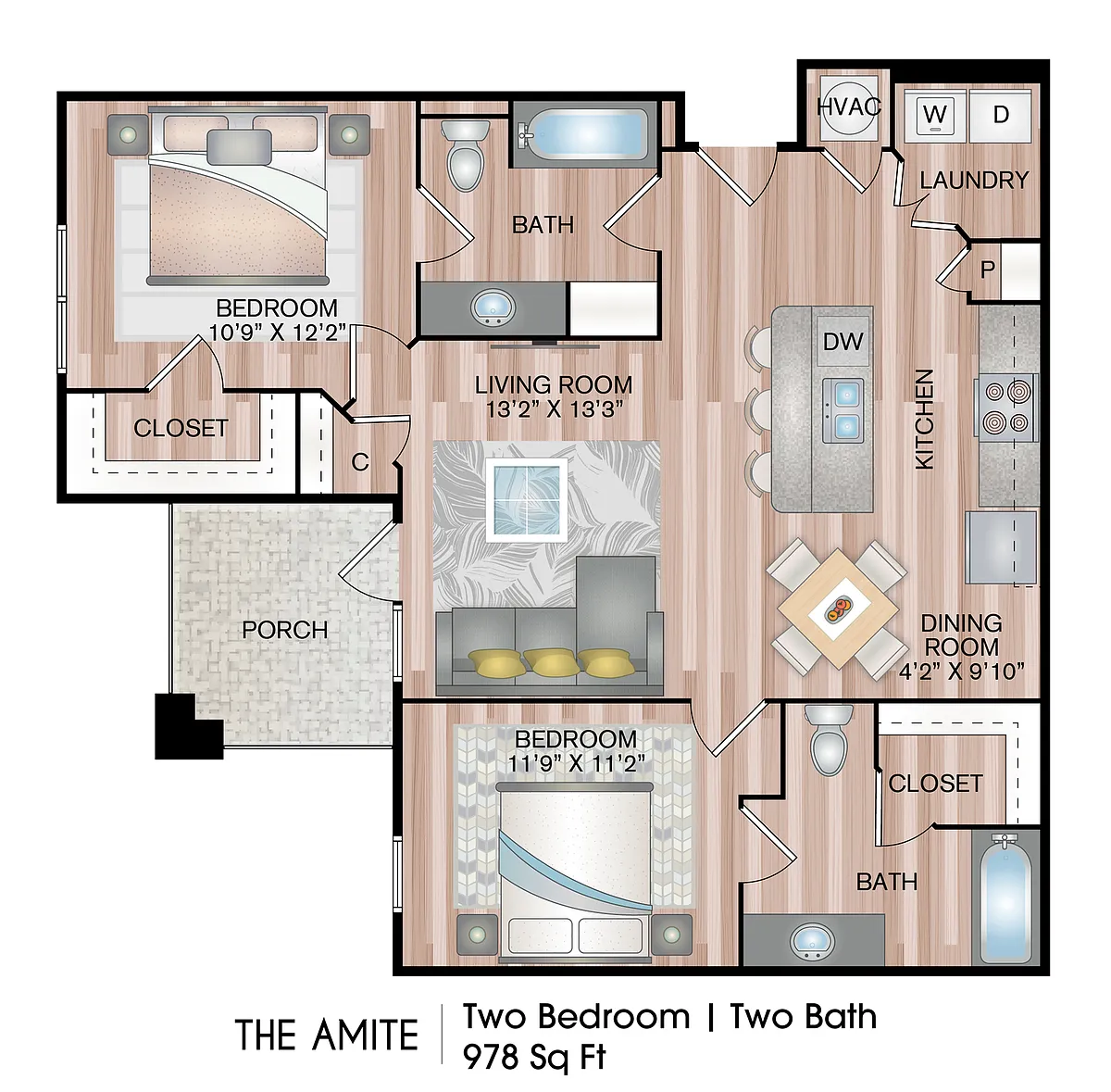 Floor plan The Amite