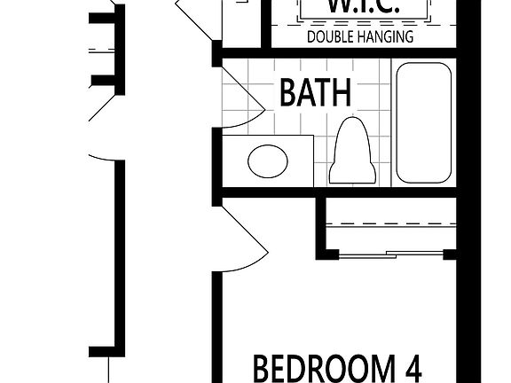 Bedroom 4 in Lieu of Family Room