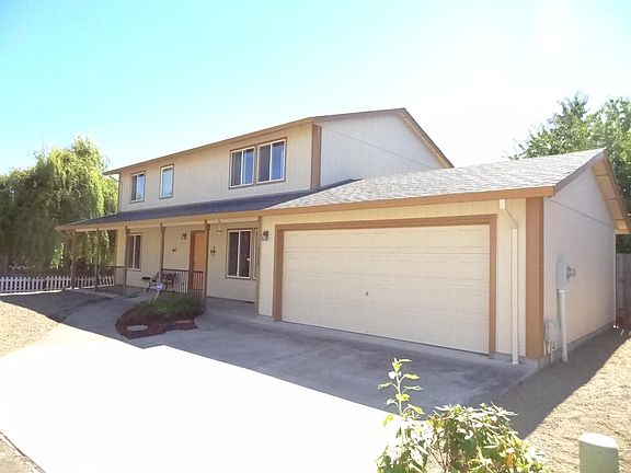 front of property