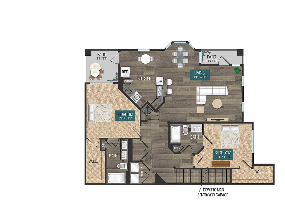 Floor plan B4