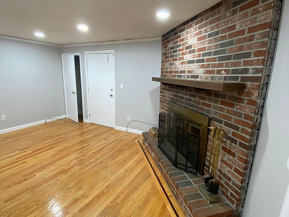 Fireplace in the living room