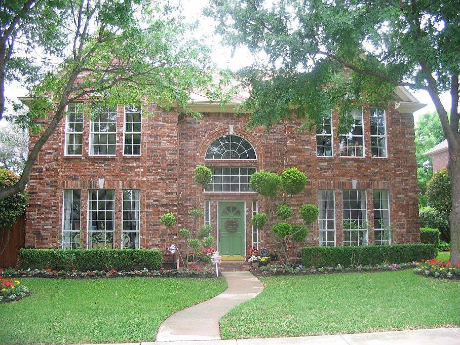 beautifully landscaped