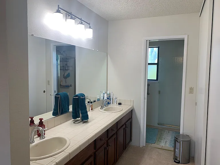 Master Bathroom with Double sinks