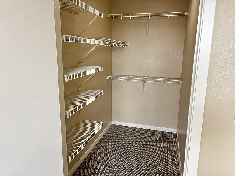 Large bedroom closet.