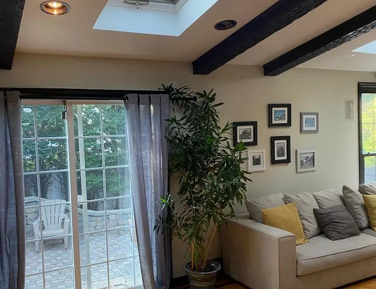 Family room door to back patio
