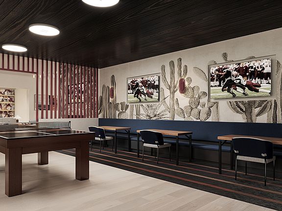 New clubhouse rendering