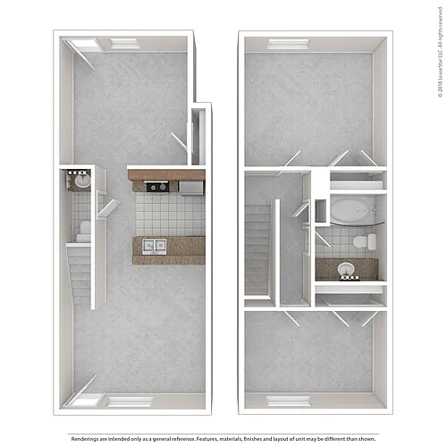 Floor plan Hampton