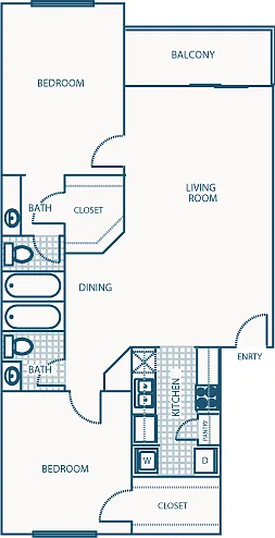 Floor plan G