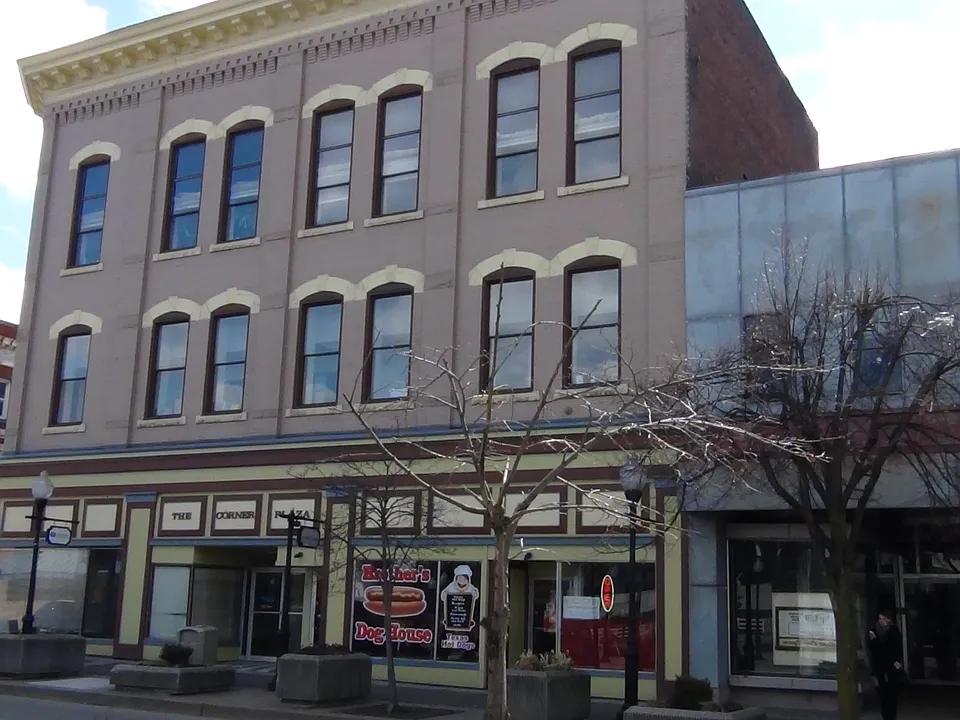 Front of building