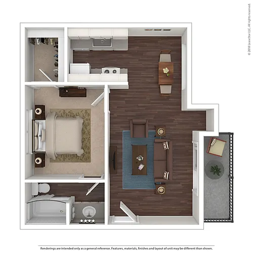 Floor plan The Avon