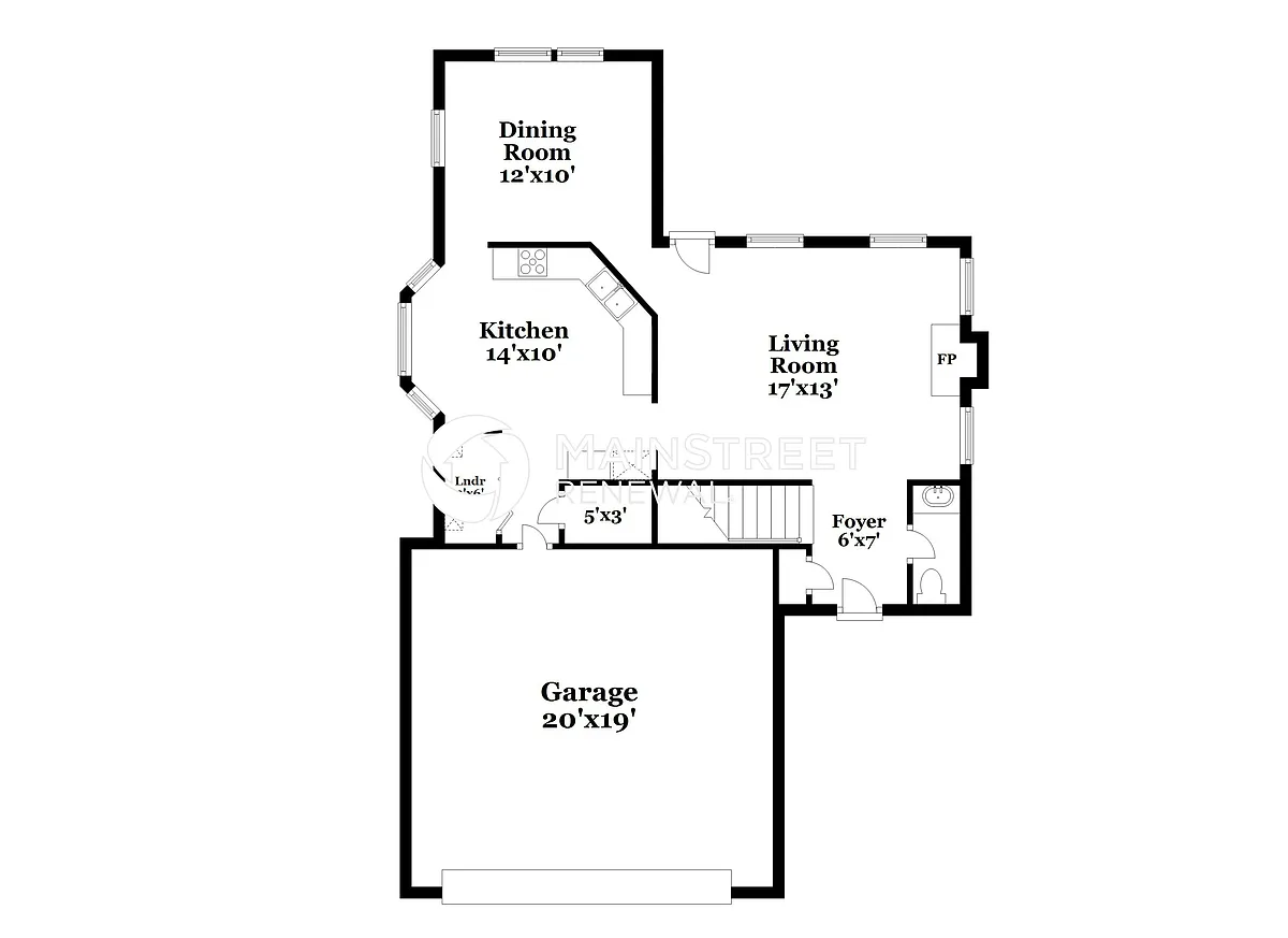 Floor Plan - 813 Brewers Glynn Ct