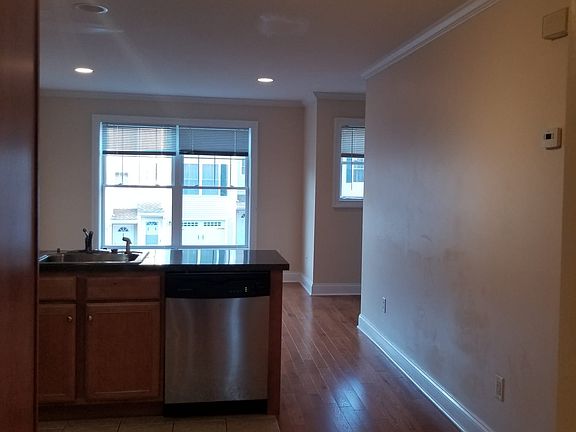Kitchen and living/dining area