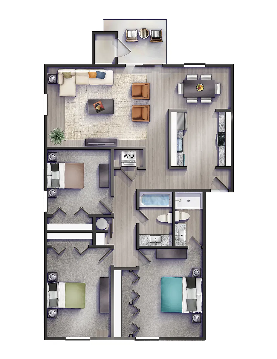 Floor plan C1