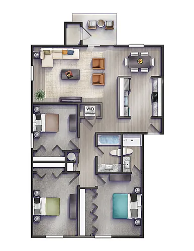 Floor plan C1