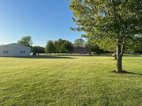 Shed, driveway and yard 