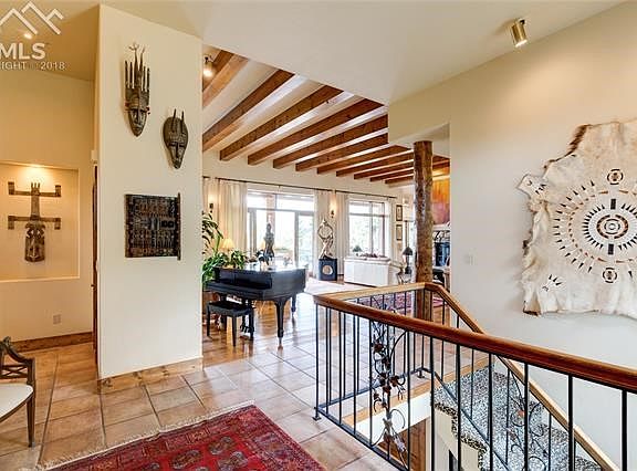 Entrance hall opens to great room