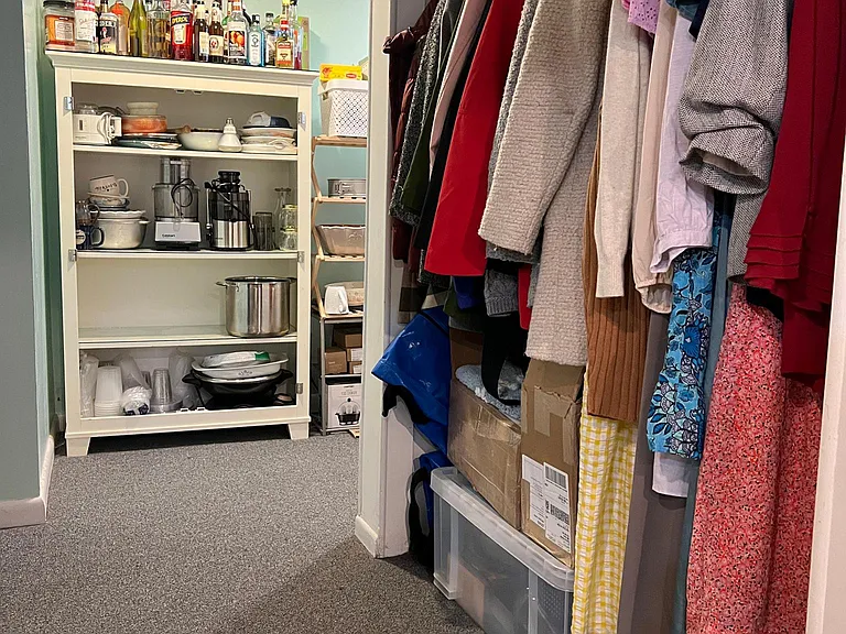 Lower Level Hall & Closet