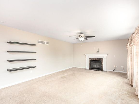 Living Room with Fireplace