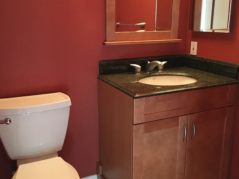 Downstairs half bath