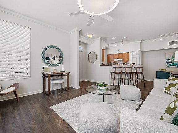 Open-concept Living Area