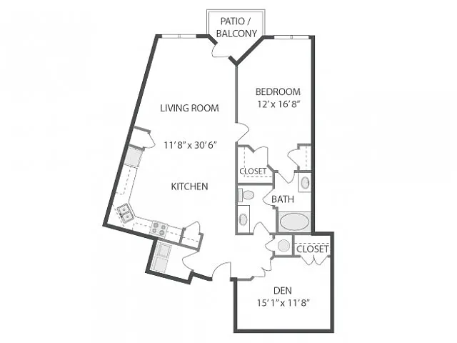 Floor plan B500