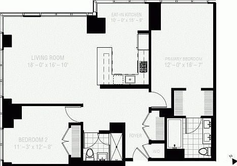 2nd image of 350 W 42nd St APT 40B