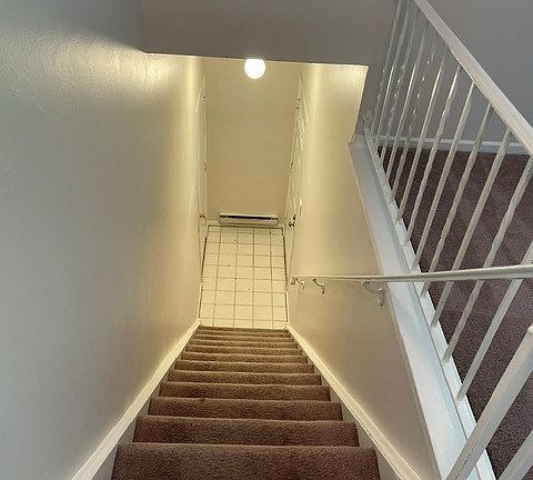 Stairs from front door