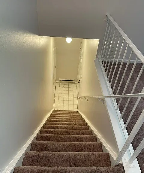 Stairs from front door