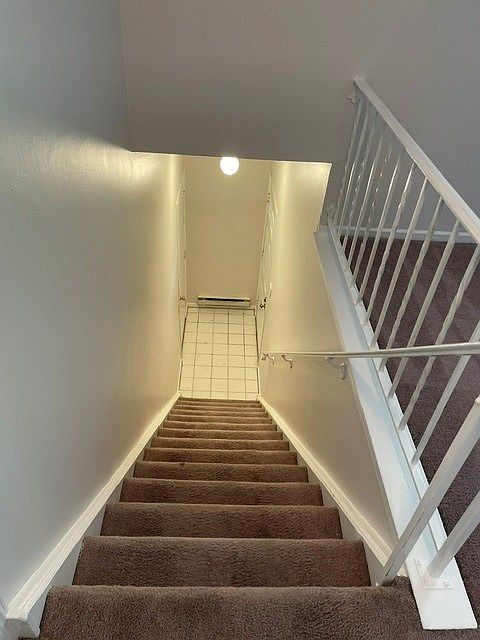 Stairs from front door