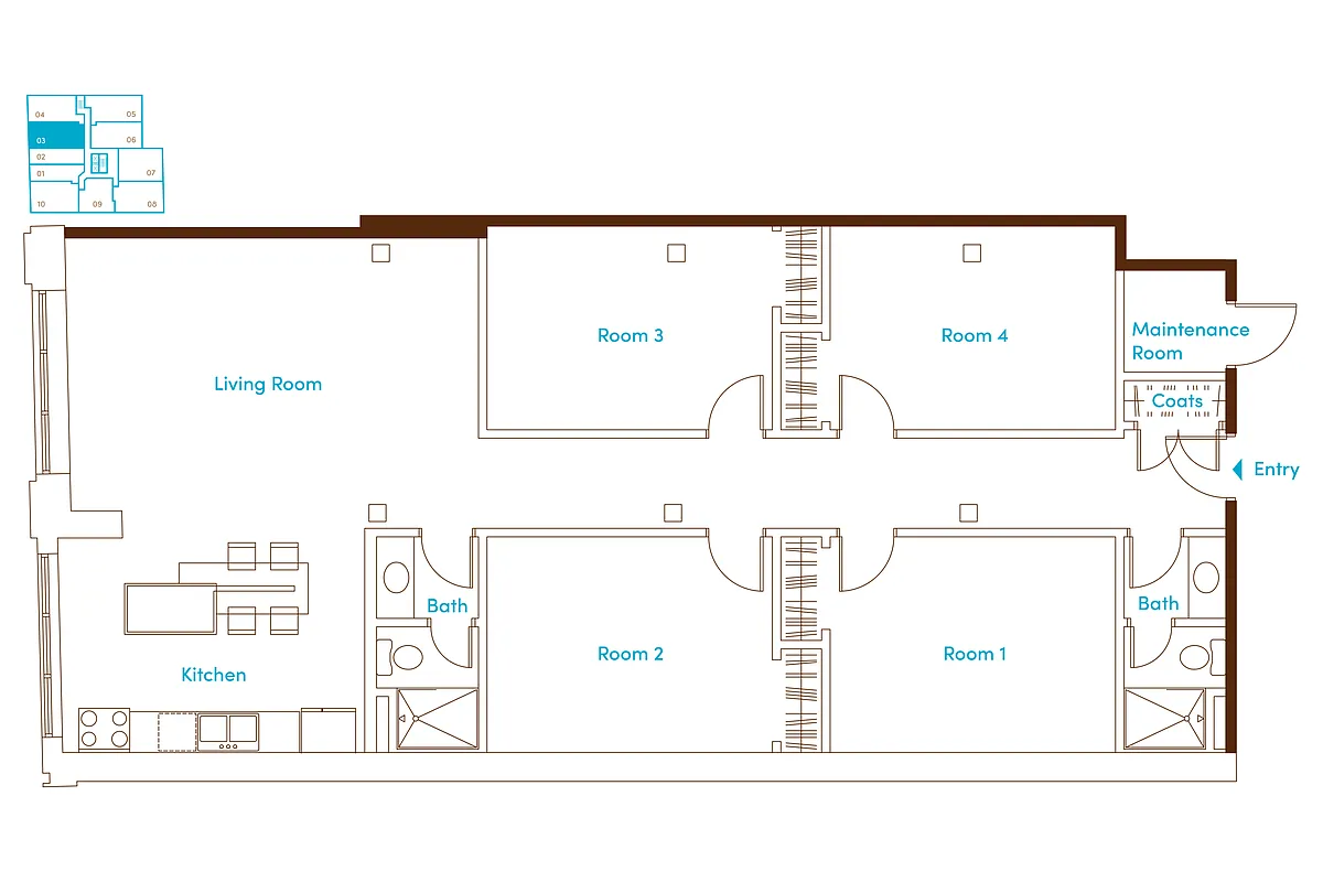 Floor plan Reeds