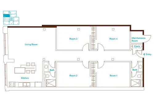 Floor plan Reeds
