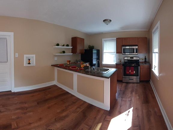 Open concept living area.