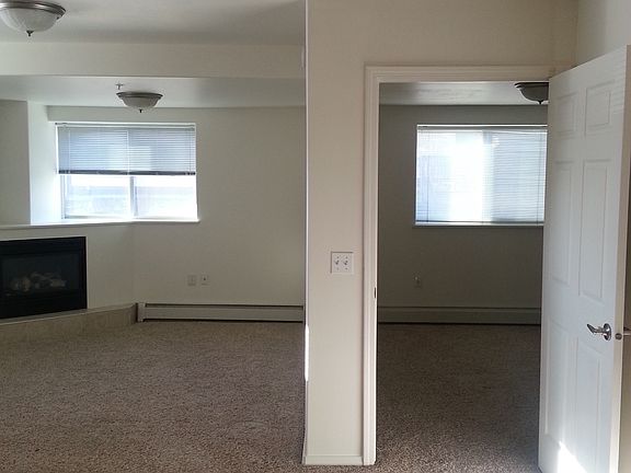View of Livingroom and Bedroom from Kitchen