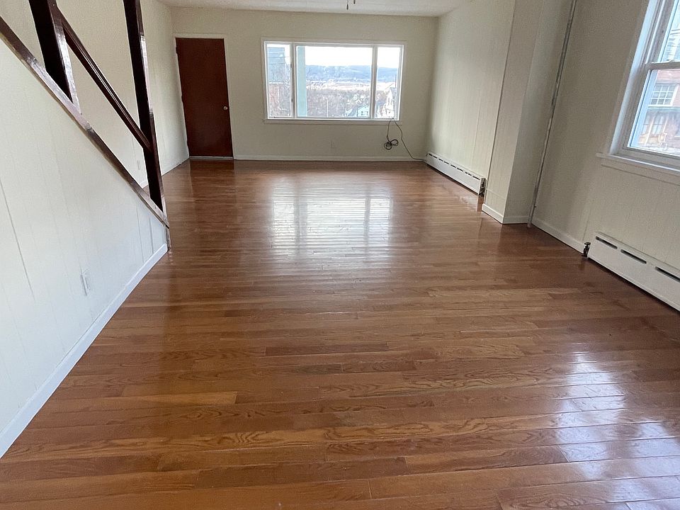 Living room and dining room