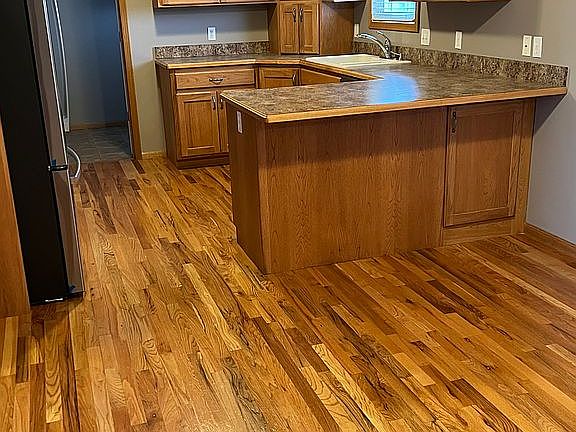 Beautiful hard wood floors