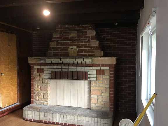 Addition on rear of home