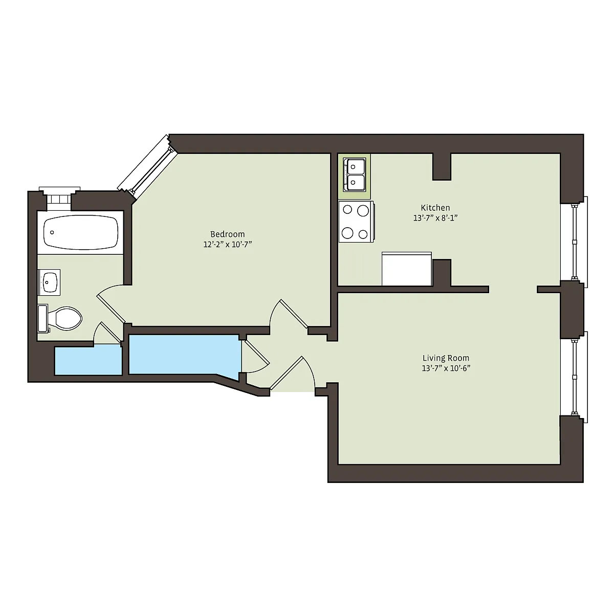 Floor plan 5457-1bc