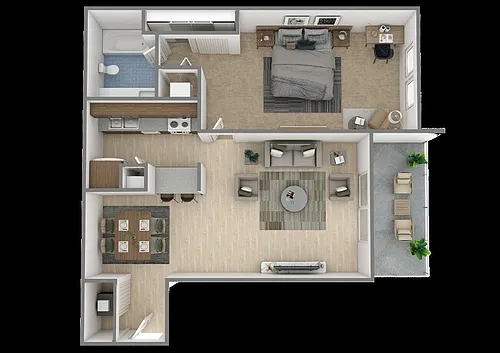 Floor plan Azalea-A1b