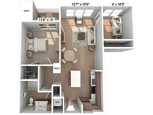 Floor plan AM19D-003-209