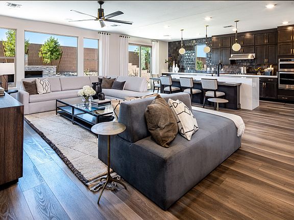 Spacious Open Living Room