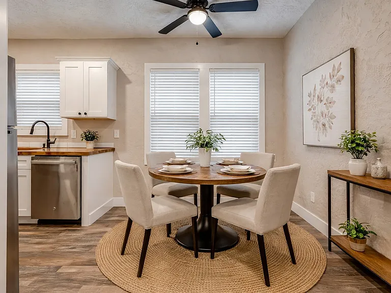 Staged Dining Room