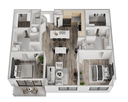 Floor plan O