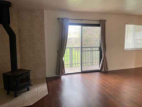 Sliding doors to balcony.