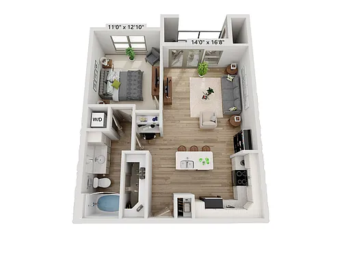 Floor plan Edison