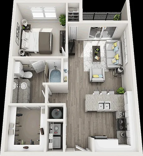 Floor plan The Sinatra