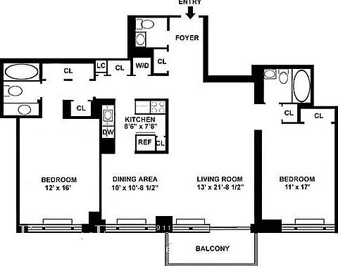 2nd image of 245 E 93rd St APT 17E