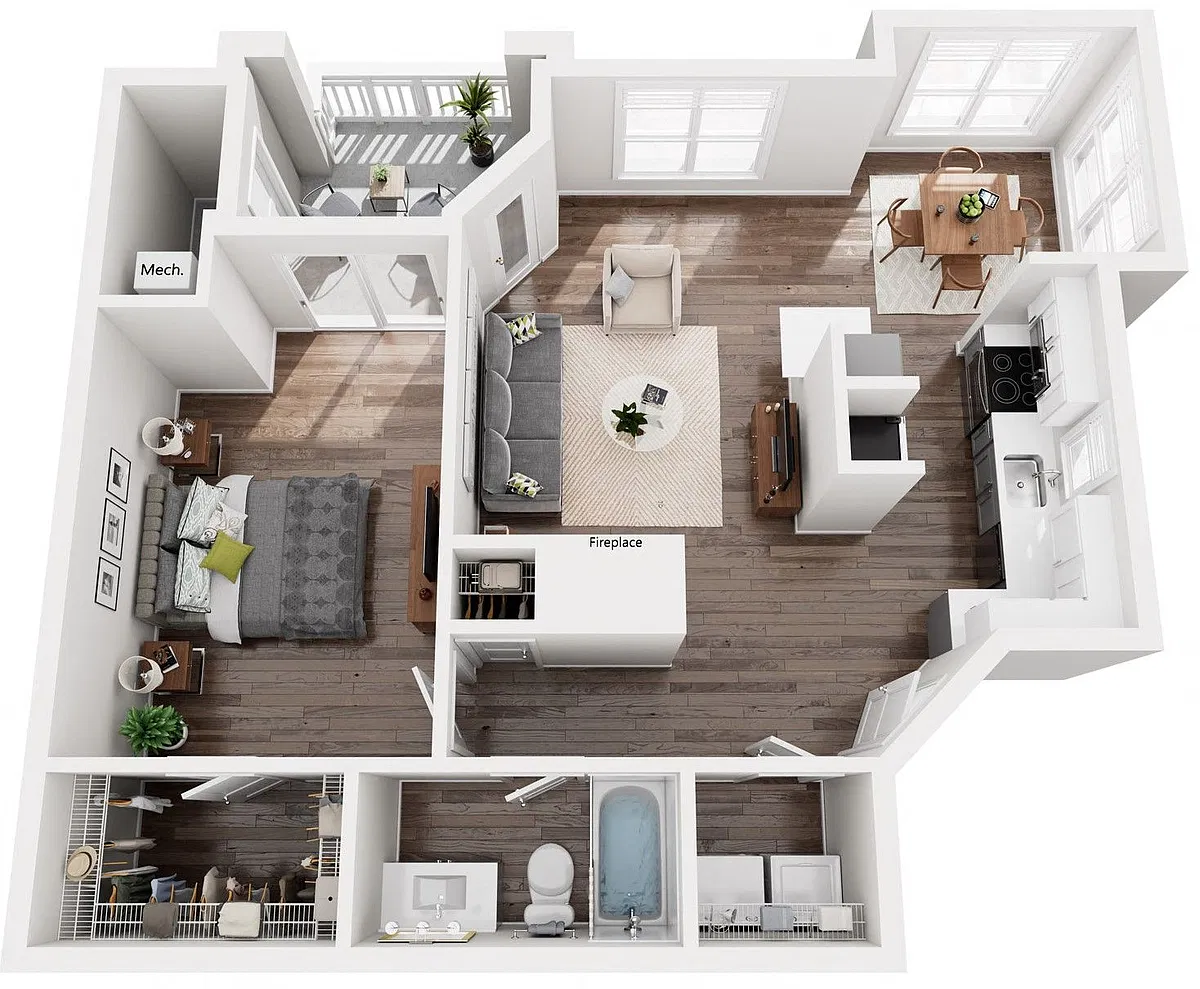 Floor plan Britania Renovated
